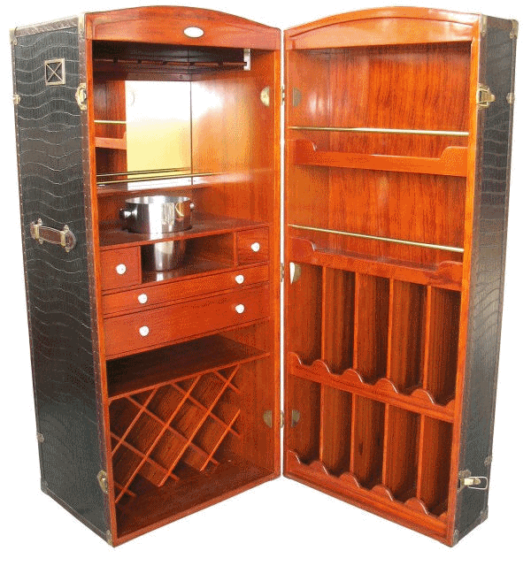 Starbay Waterford Steamer Trunk Bar